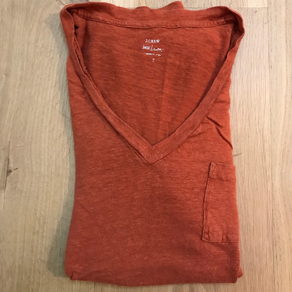 SALE J. Crew 100% Linen T-Shirt
